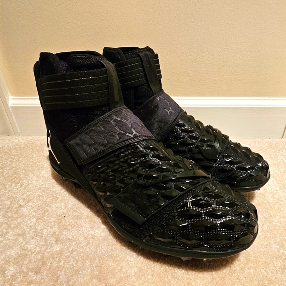 Nike Jordan Savage Elite 2 cv1663-003 black and white size 16 main image 5